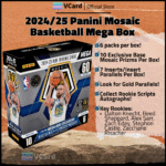 2024/25 Panini Mosaic Basketball Mega Box