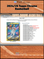 2024/25 Topps Chrome Basketball Box - Image 4