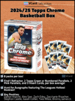 2024/25 Topps Chrome Basketball Box - Image 2