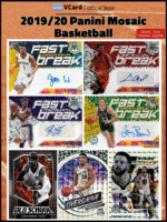 2019/20 Panini Mosaic Basketball Mega Box - Image 8