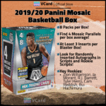 2019/20 Panini Mosaic Basketball Box