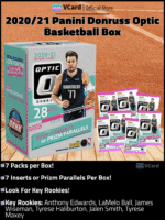 2020/21 Panini Donruss Optic Basketball Box - Image 2