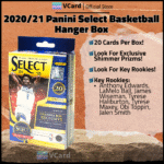 2020/21 Panini Select Basketball Hanger Box