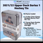 2021/22 Upper Deck Sereis 1 Hockey Tin