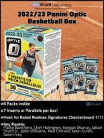2022/23 Panini Optic Basketball Box - Image 2