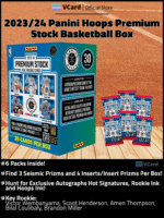 2023/24 Panini Hoops Premium Stock Basketball Box - Image 2