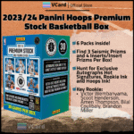 2023/24 Panini Hoops Premium Stock Basketball Box