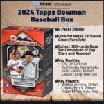 2024 Topps Bowman Baseball Box