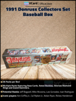 1991 Donruss Collectors Set Baseball Box - Image 2