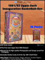 1991/92 Upper Deck Inauguration Basketball Box - Image 2