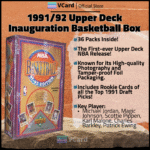 1991/92 Upper Deck Inauguration Basketball Box