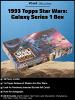 1993 Topps Star Wars: Galaxy Series 1 Box - Image 2