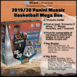2019/20 Panini Mosaic Basketball Mega Box