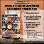 2020/21 Panini Chronicles Basketball Hanger Box