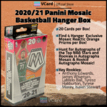 2020/21 Panini Mosaic Basketball Hanger Box