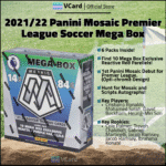 2021/22 Panini Mosaic Premier League Soccer Mega Box