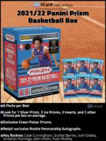 2021/22 Panini Prizm Basketball Box - Image 2