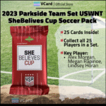 2023 Parkside Team Set USWNT SheBelives Cup Soccer Pack