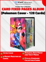 Fixed Album: 4 Pocket Pokemon Clear 120 cards - Image 2