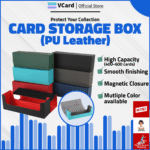 PU Storage: for Toploader and Common Card Black
