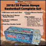 2019/20 Panini Hoops Premium Stock Basketball Complete Set