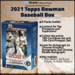 2021 Topps Bowman Baseball Box