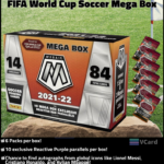 2021/22 Panini Mosaic Road to FIFA World Cup Soccer Mega Box