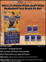 2022/23 Panini Prizm Draft Picks Basketball Fast Break H2 Box - Image 2