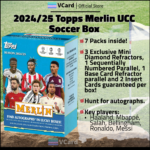 2024/25 Topps Merlin UCC Soccer Box