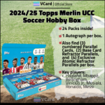 2024/25 Topps Merlin UCC Soccer Hobby Box