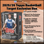 2025/26 Topps Basketball Target Exclusive Box