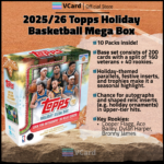 2025/26 Topps Holiday Basketball Mega Box