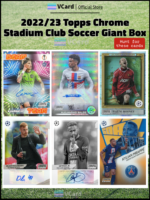 2022/23 Topps Chrome Stadium Club Soccer Giant Mega Box - Image 3