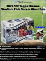 2022/23 Topps Chrome Stadium Club Soccer Giant Mega Box - Image 2