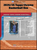 2025/26 Topps Chrome Basketball Box - Image 4