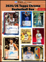 2025/26 Topps Chrome Basketball Box - Image 8