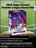 2026 Topps Chrome Premier League Soccer Box - Image 2