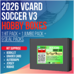 2026 VCARD Soccer v3 Hobby Box