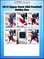 2012 Upper Deck USA Football Hobby Box - Image 4