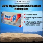 2012 Upper Deck USA Football Hobby Box