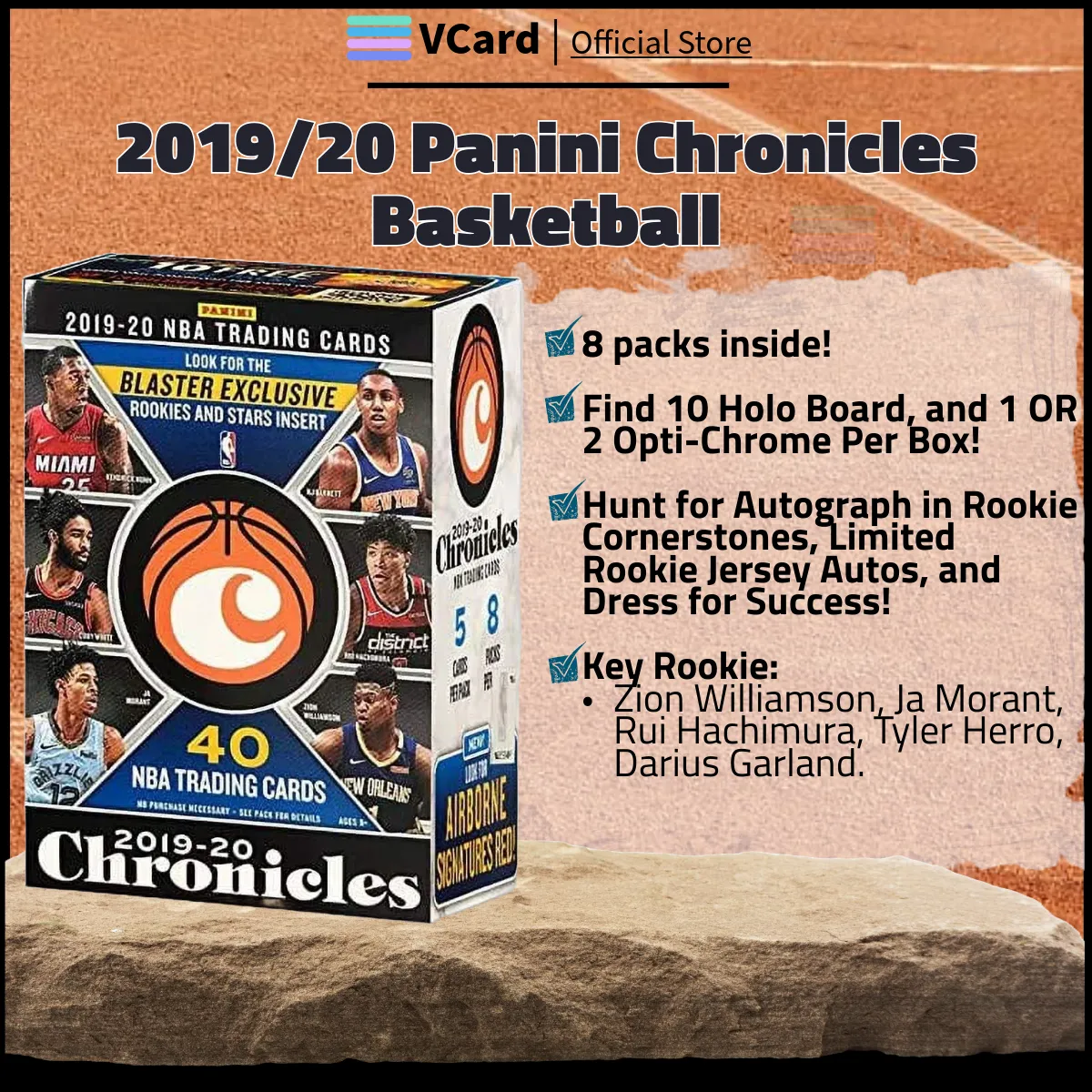 201920 Panini Chronicles Basketball Box sq 2019/20 Panini Chronicles Basketball Box - Image 1
