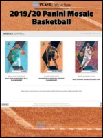 2019/20 Panini Mosaic Basketball Mega Box - Image 4