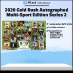 2020 Gold Rush Autographed Photo 8x10 Multi Sport Box
