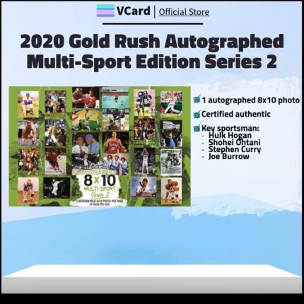 2020 Gold Rush Autographed Photo 8x10 Multi Sport Box