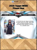 2020 Topps Finest WWE Wrestling Box - Image 3