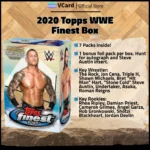 2020 Topps Finest WWE Wrestling Box