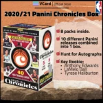 2020/21 Panini Chronicles Basketball Box