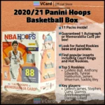 2020/21 Panini Hoops Basketball Box