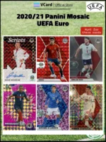 2020/21 Panini Mosaic UEFA Euro Soccer Cello Pack - Image 5