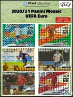 2020/21 Panini Mosaic UEFA Euro Soccer Cello Pack - Image 8